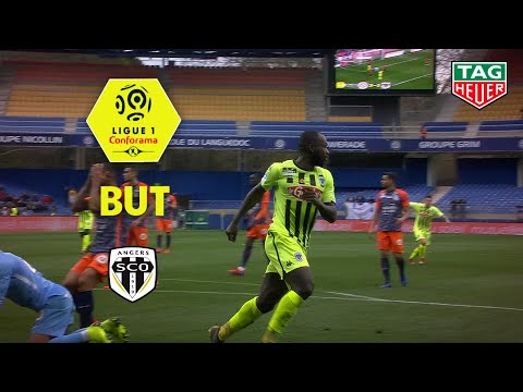 But Stéphane BAHOKEN (90' +1) / Montpellier Hérault SC - Angers SCO (2-2)  (MHSC-SCO)/ 2018-19
