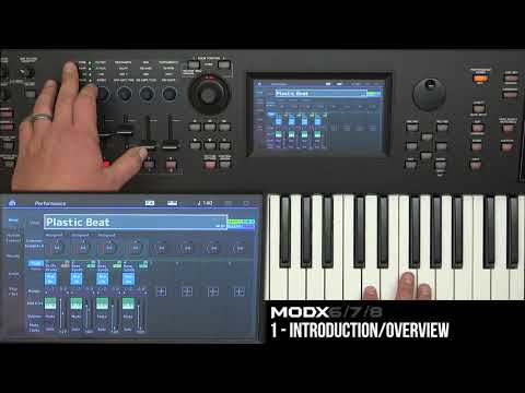 Yamaha MODX Video Tutorial Lesson #1 - Intro