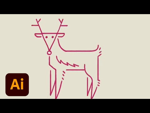 Draw Along with Kyle T. Webster - Reindeer | Adobe Creative Cloud