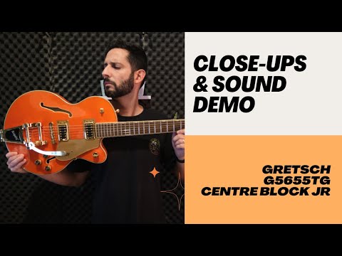 Gretsch G5655TG Electromatic Centre Block Jr: Close-ups & Sound Demo
