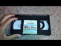 Disney S Sing Along Songs Heigh Ho VHS Review