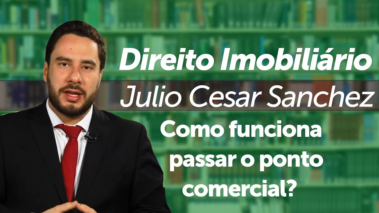 Como funciona passar o ponto comercial?