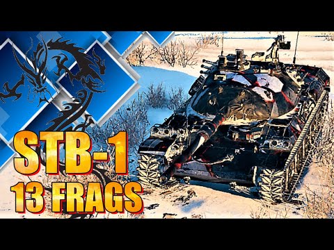 WoT STB-1 Gameplay 2020 ♦ 13 Kills ♦ 10.3K Dmg ♦ World of Tanks Replays