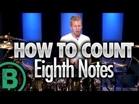 How To Count Eighth Notes - Beginner Drum Lessons