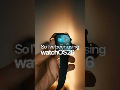 WatchOS 26 Made the Apple Watch ACTUALLY USEFUL! #watchOS26 #AppleWatch #LiquidGlassUI #WorkoutBuddy
