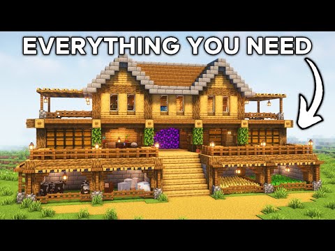 Minecraft: Ultimate Survival House Tutorial🏠