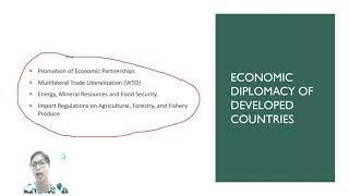 Diplomasi Ekonomi Negara Maju dan Berkembang