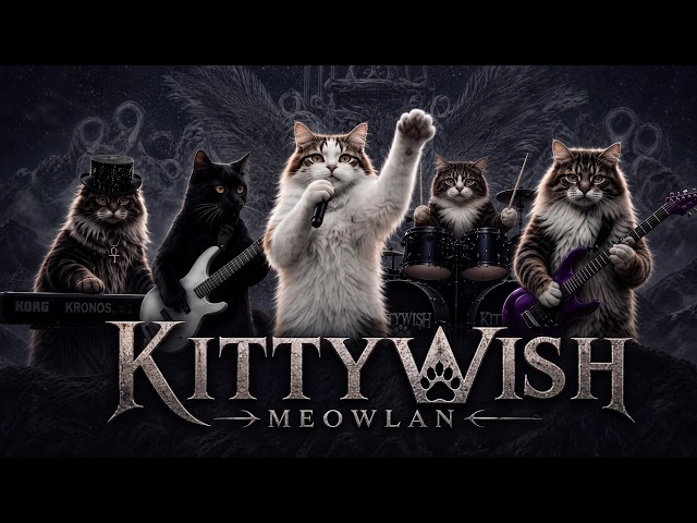 Vídeo relacionado con Funny Cat Kitties Band Rock Heavy Metal Sudadera con Capucha