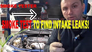 HOW TO FIND LEAKING GASKETS AND VACUUM LEAKS USING A SMOKE MACHINE!