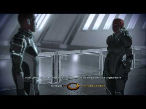 Bea Ren Mass Effect 2 HD 02 - Station Escape with Jacob & Miranda