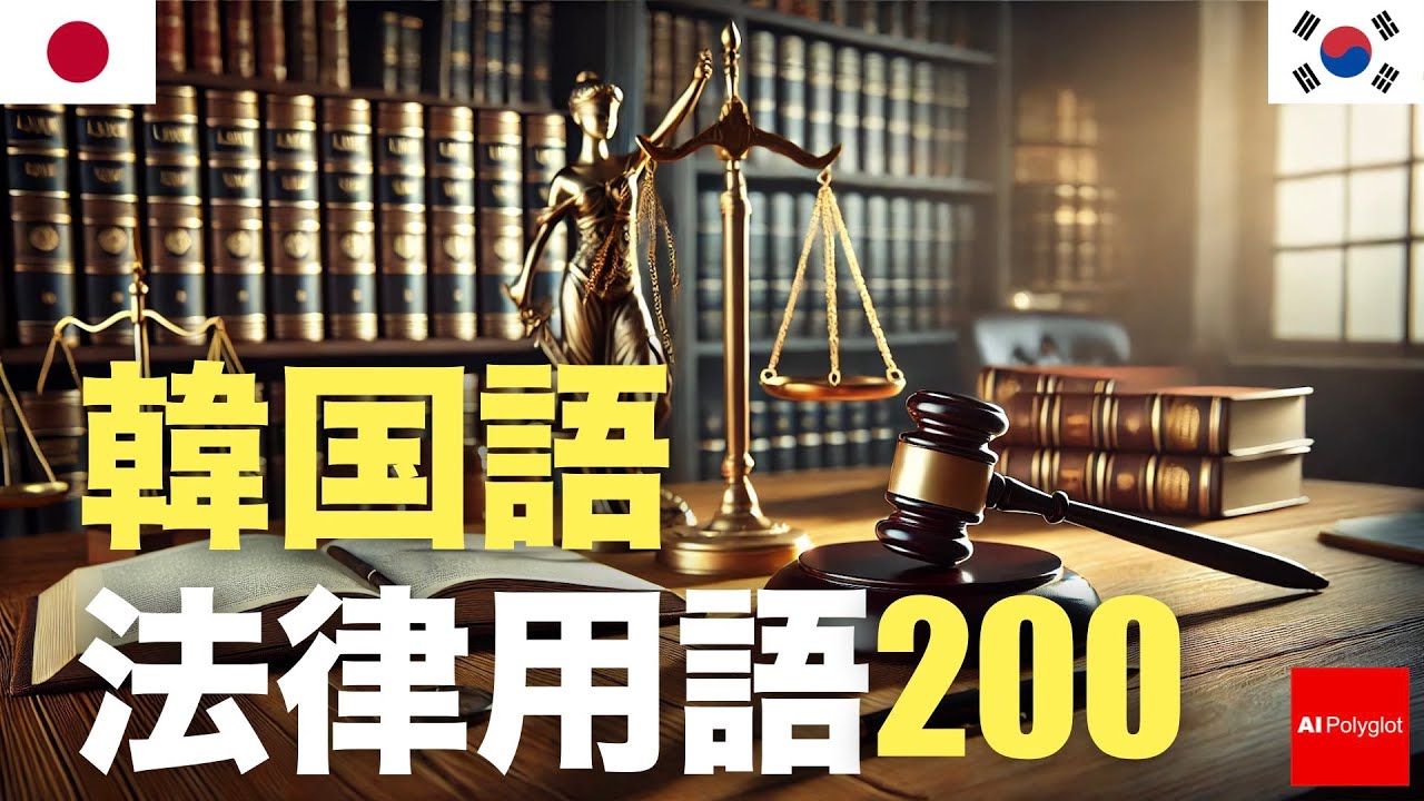 韓国語法律用語200 | 聞き流し episode artwork