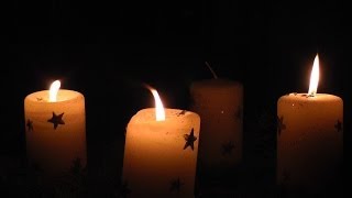 preview picture of video '3. Advent - drei Kerzen brennen am dritten Advent'
