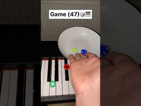Let a Dice Decide Every Song I Play 🎲 #piano #shorts