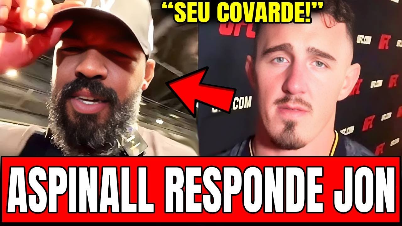 🚨TOM ASPINALL RESPONDE JON JONES! JONES FALA ÚNICA CONDIÇÃO PARA LUTA COM ASPINALL NO UFC