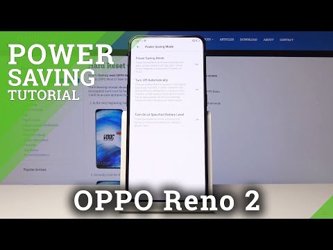 How to Enable Power Saving Mode in OPPO Reno 2 – Extend Battery Life