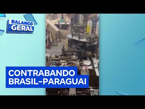 Polícia apreende carga milionária de agrotóxicos e cigarros ilegais em fronteira com o Paraguai