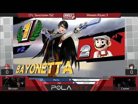 CFL Smackdown 152 WiiU - Bolshack (Mario) vs Caskan (Bayonetta) - Winners R3