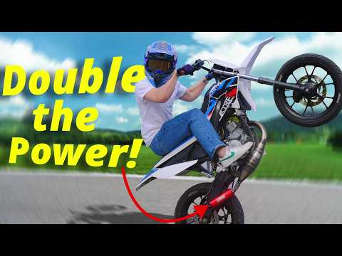 HUGE Power Upgrade on my 50cc Derbi Senda!