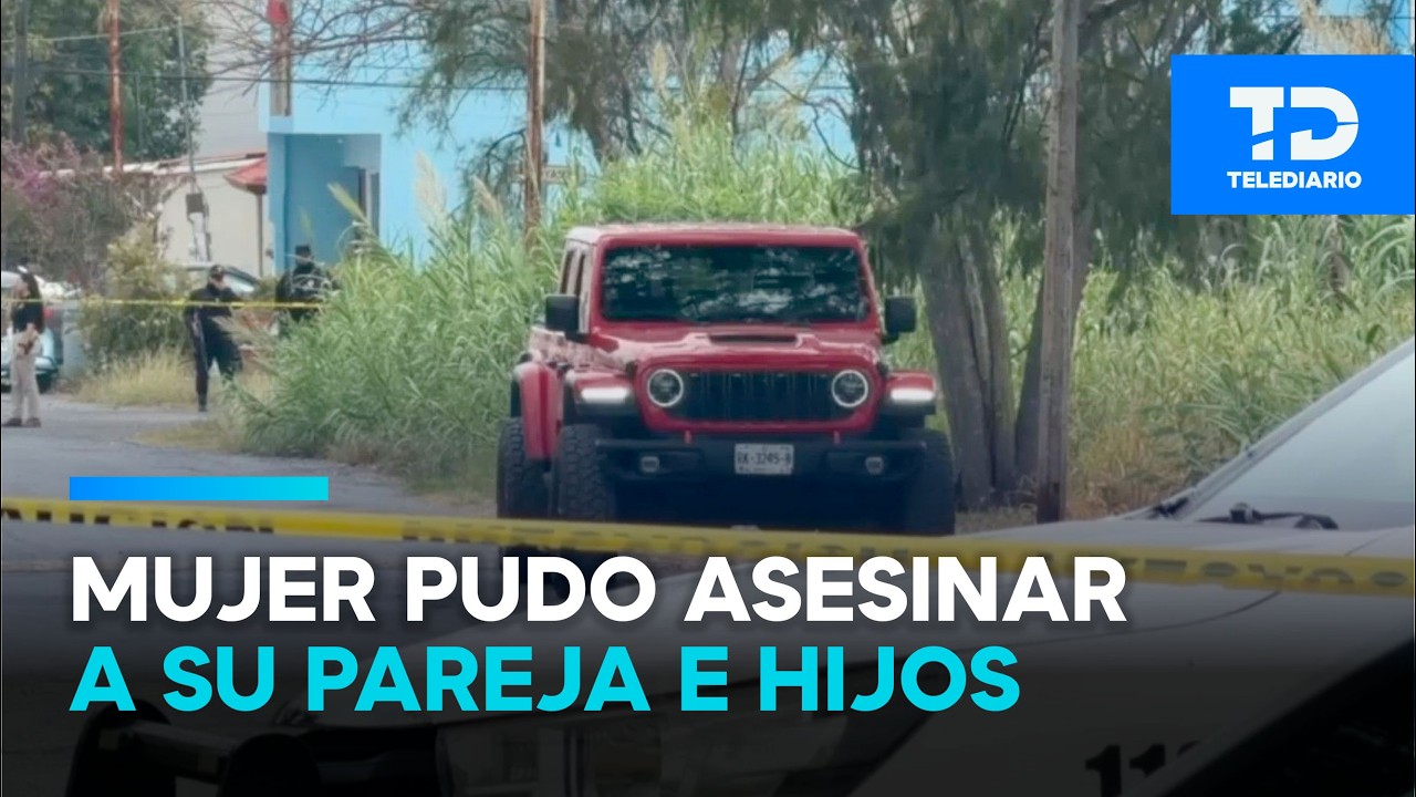 Fiscalía señala a madre como posible responsable de asesinato de su familia en Montemorelos