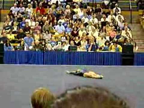 2008 UCLA vs Stanford Gymnastics - Tasha Schwikert - FX