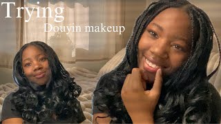 Douyin Makeup Made Me Look Like a Doll 👀💖 (You NEED to Try This!)