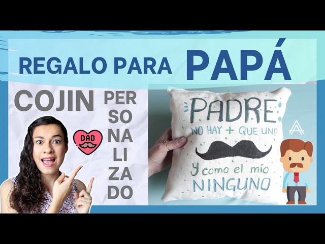 Vídeo relacionado con Cojín Personalizado | día de la Madre | 40x40 Cm | Regalo Mama | Regalos Personalizados | Día del Padre | Pareja | Novio | Novia | Regalo Papa