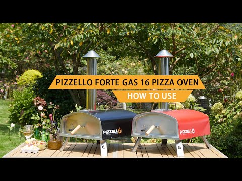 Pizzello Forte Gas 16 - Outdoor Pizza Oven Propane & Wood