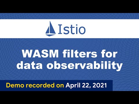 Istio April Meetup Demo/ WASM filters for data observability
