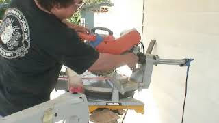 How to Use the Depth Control on a Motorized Miter Saw