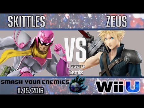 SYE 11/15/2016 - Skittles vs. Zeus - Wii U Singles Losers Semis
