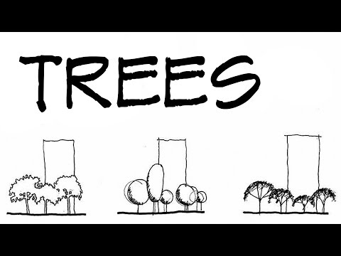 Trees For Architecture Sketches - Architecture Daily Sketches Video