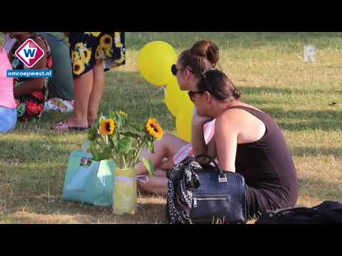 Orlando Boldewijn herdacht met stille tocht in Ypenburg - Beelden: Omroep West