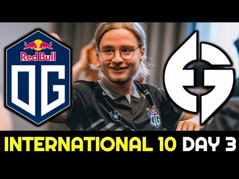 OG vs EVIL GENIUSES - SUMAIL vs ARTEEZY - THE INTERNATIONAL 10 GROUP STAGE DAY 3