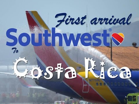 Spotting Full HD (1080p) | MROC (SJO) 7 Marzo 2015 | First arrival of Southwest to Costa Rica