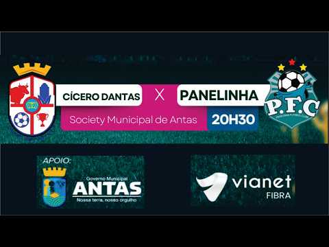 CÍCERO DANTAS  X  PANELINHA. Campeonato society da cidade de ANTAS- BA