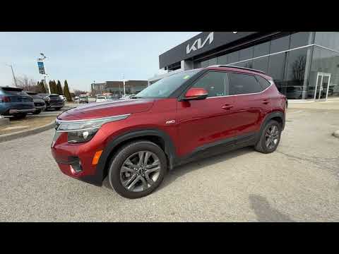 2023 Kia Seltos in Orange for sale at Clarington Kia in Bowmanville, ON