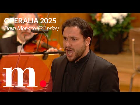 Dave Monaco (3rd prize) at Operalia, the World Opera Competition 2025