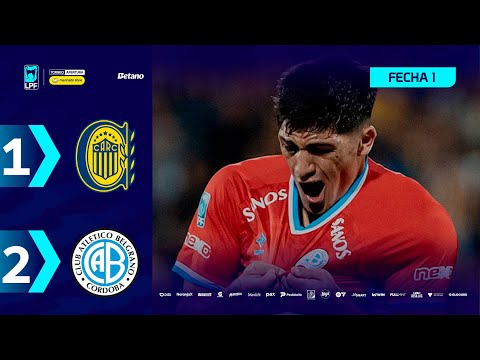 ROSARIO CENTRAL 1 - 2 BELGRANO | Resumen del partido | #TorneoMercadoLibre 2026 🏆