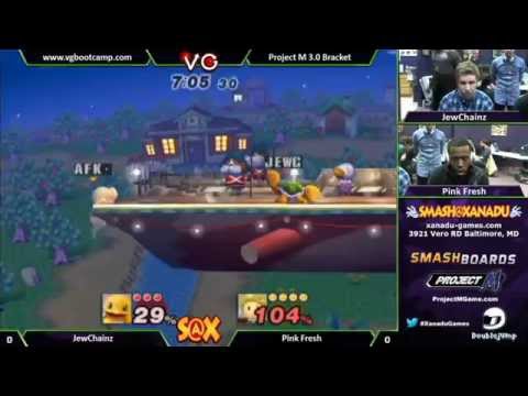 Xanadu 2/4/14 - JewChainz (Squirtle) vs. Pink Fresh (Lucas)