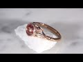 video - Vintage Leaf and Vine Engagement Ring