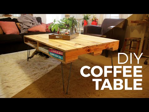Coffee Table Pallet Diy