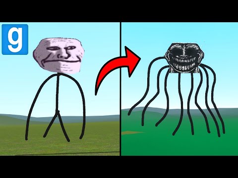 TROLLGE NEXTBOT PACK IS TERRIFYING! - Garry's mod Sandbox