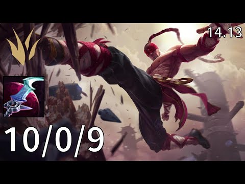 Lee Sin Jungle vs Xin Zhao - EUW Master | Patch 14.13