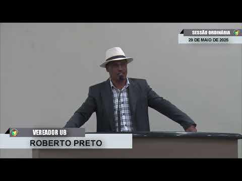 CMBTE - USO DE TRIBUNA PELO VEREADOR ROBERTO PRETO - UB