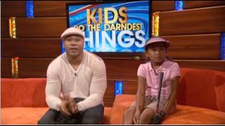 LL Cool J and 8 Year Old Golf Phenom Amari Avery on Kids Do The Darndest Things