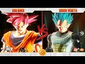 SSG Goku Vs SSGSS Vegeta Dragonball Xenoverse 2