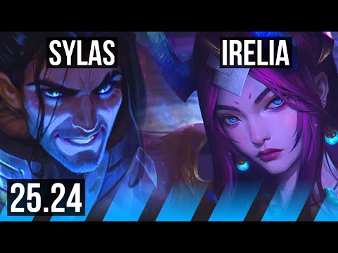 SYLAS vs IRELIA (MID) | 49K damage | NA Master | 25.24