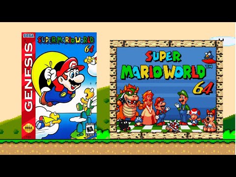 Super Mario 64 - Megadrive