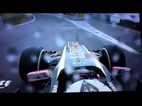 Formel 1 finale Brasillien Raikkönen verfährt sich.  Haha