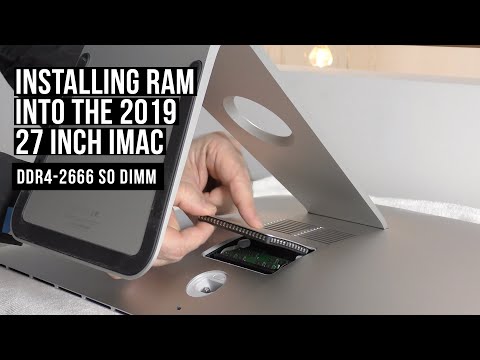 How to Install Ram on the 2019 27 inch iMac and which Ram to Buy?